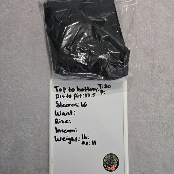 WHBM Womens Black V-Neck Dolman Sleeve Tunic Sweater Size XS Essential Basic - Picture 5 of 5